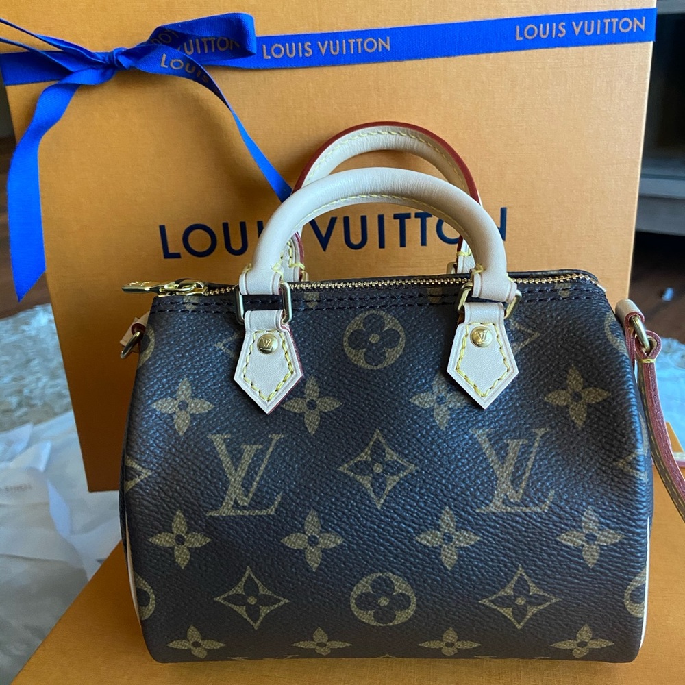 NEW** Louis Vuitton Monogram Nano Speedy